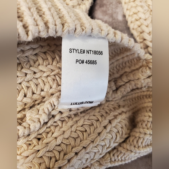 Lulus Size XS Colorblock Chevron Knit Sweater - Picture 6 of 6